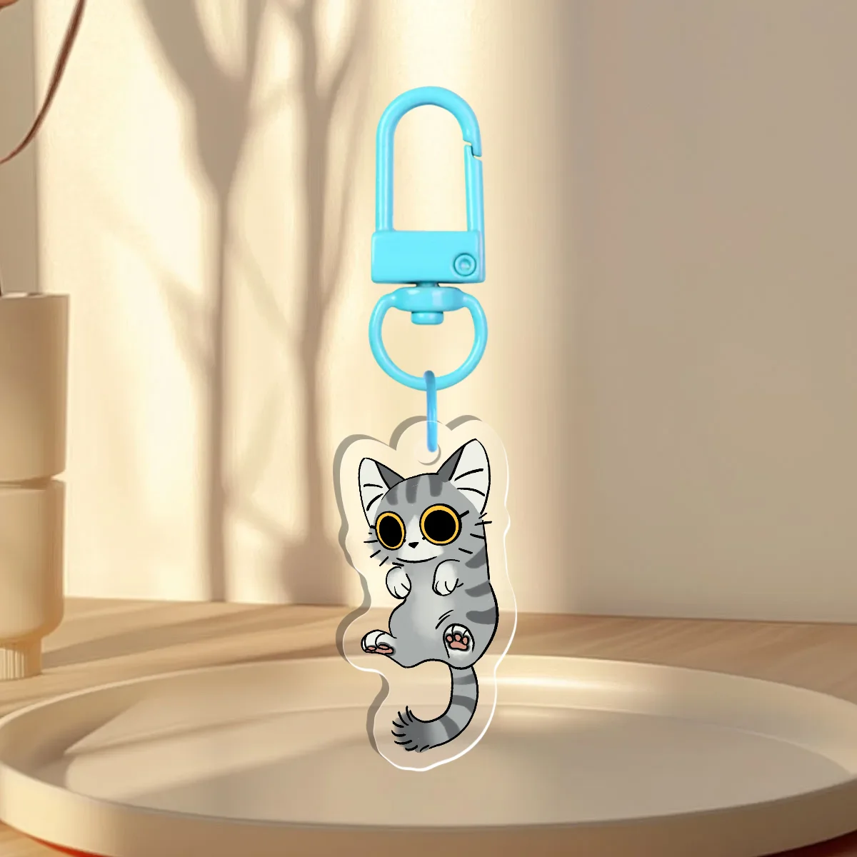 Tiny Kitty - Double Sided Acrylic Keychain