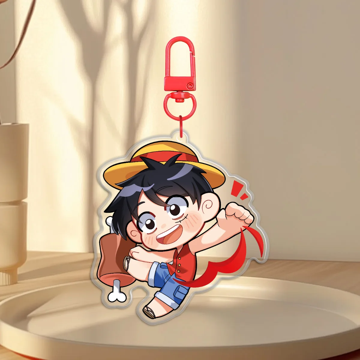 Monkey D. Luffy Keychain