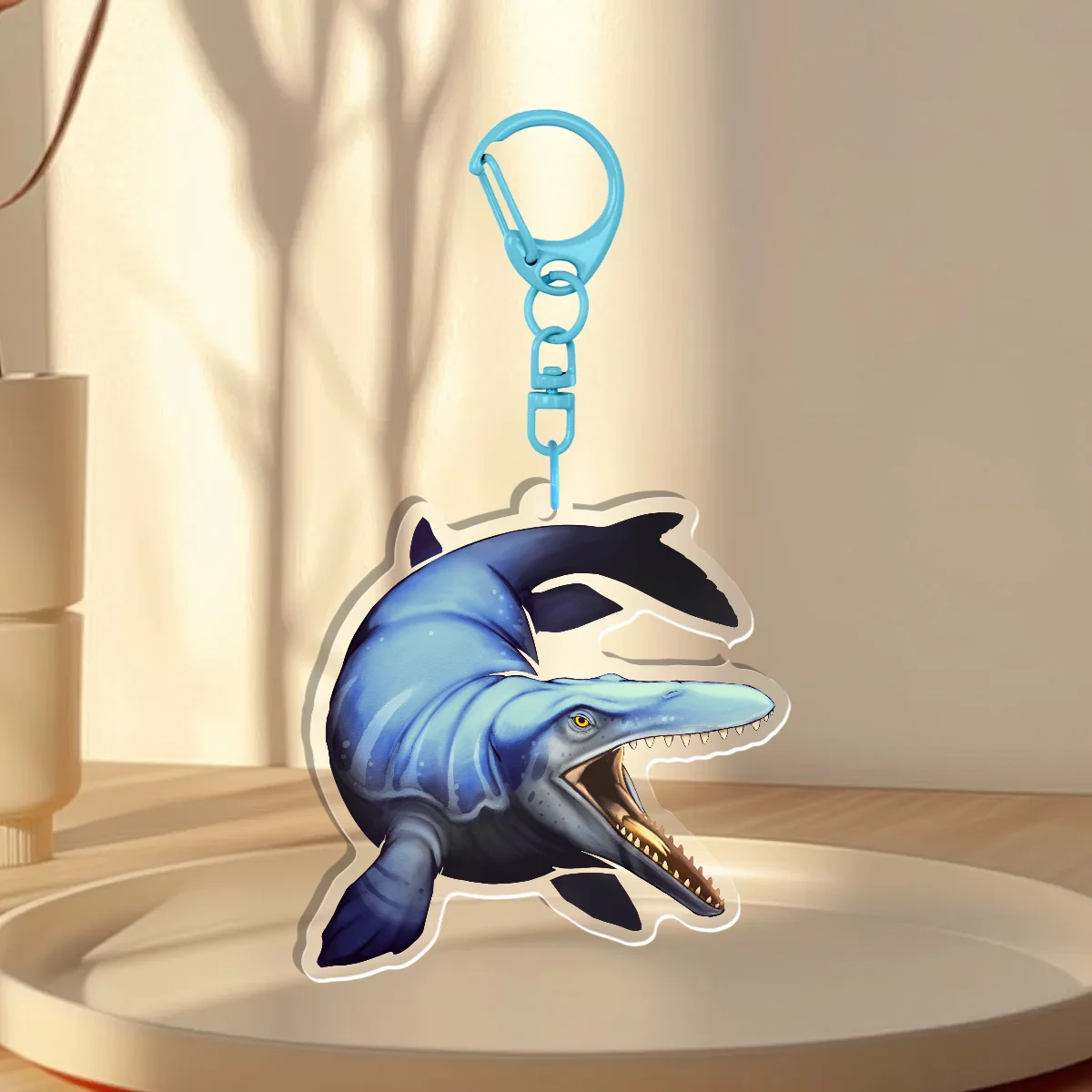 Mosasaurus Keychain