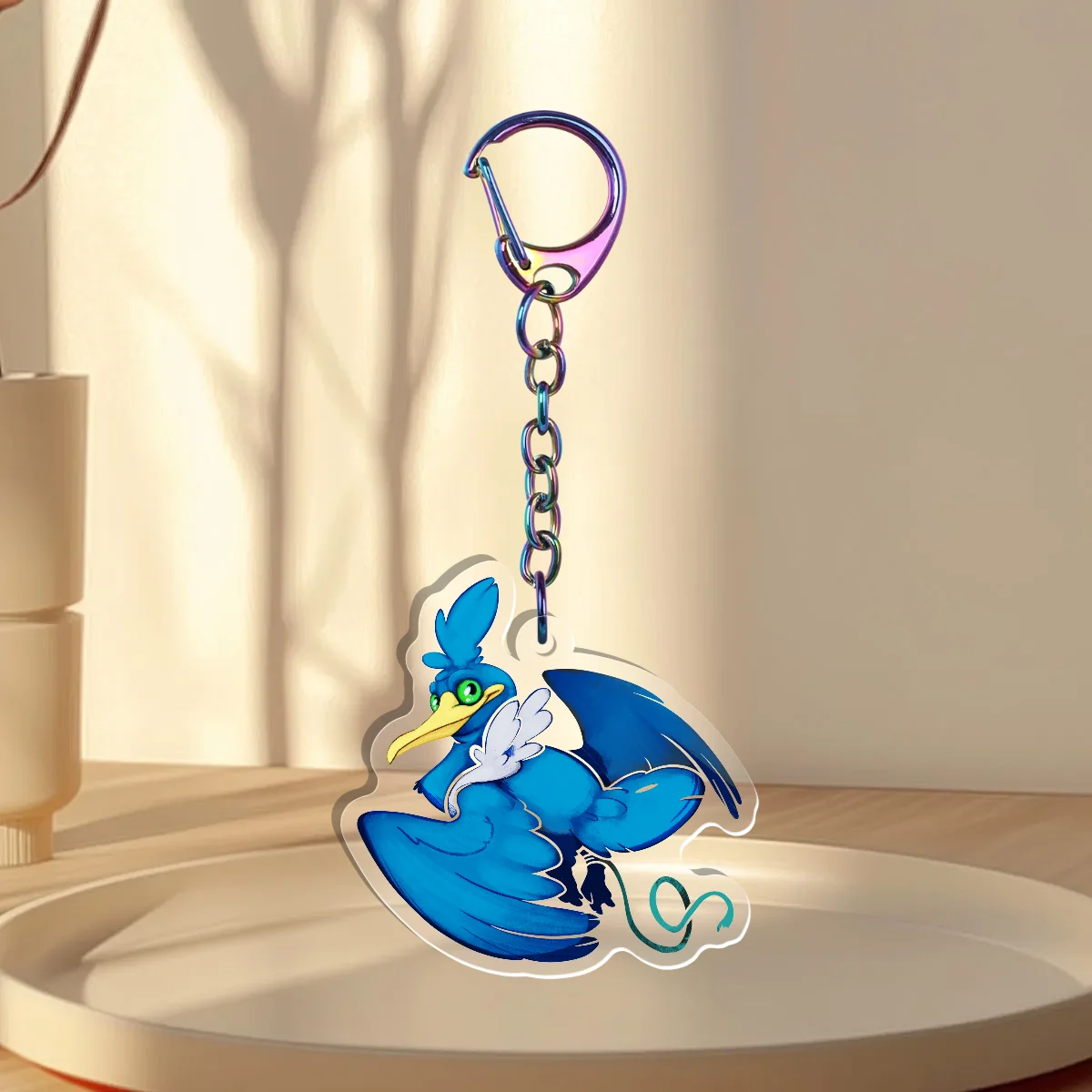 Cramorant - Holographic Keychain