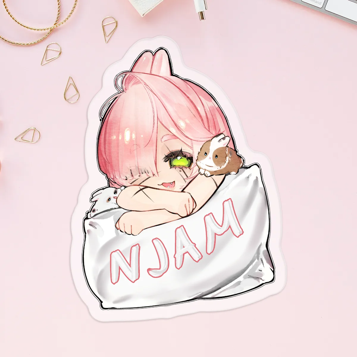 Nerummi NJAM pillow sticker