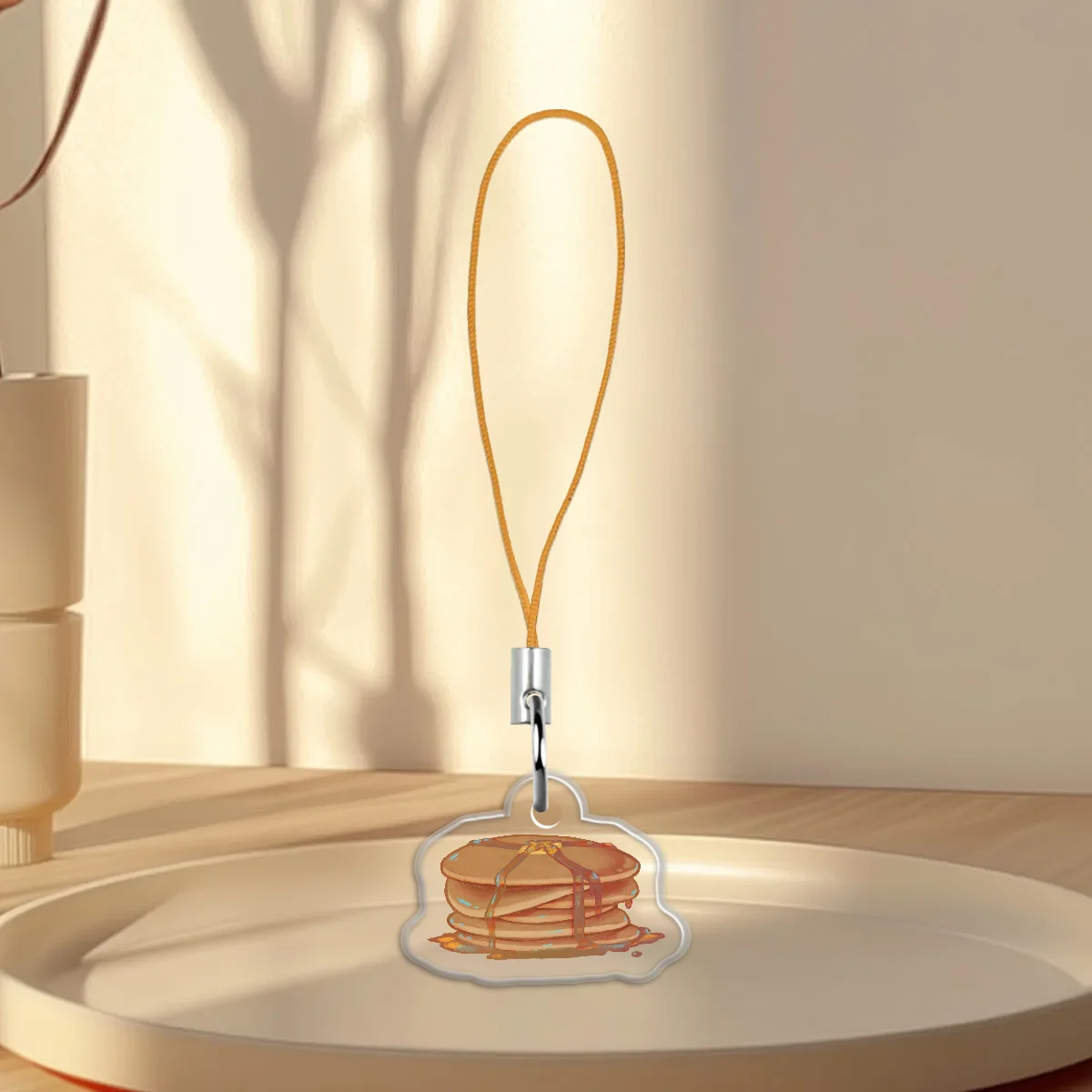 Pancake Phone Charm