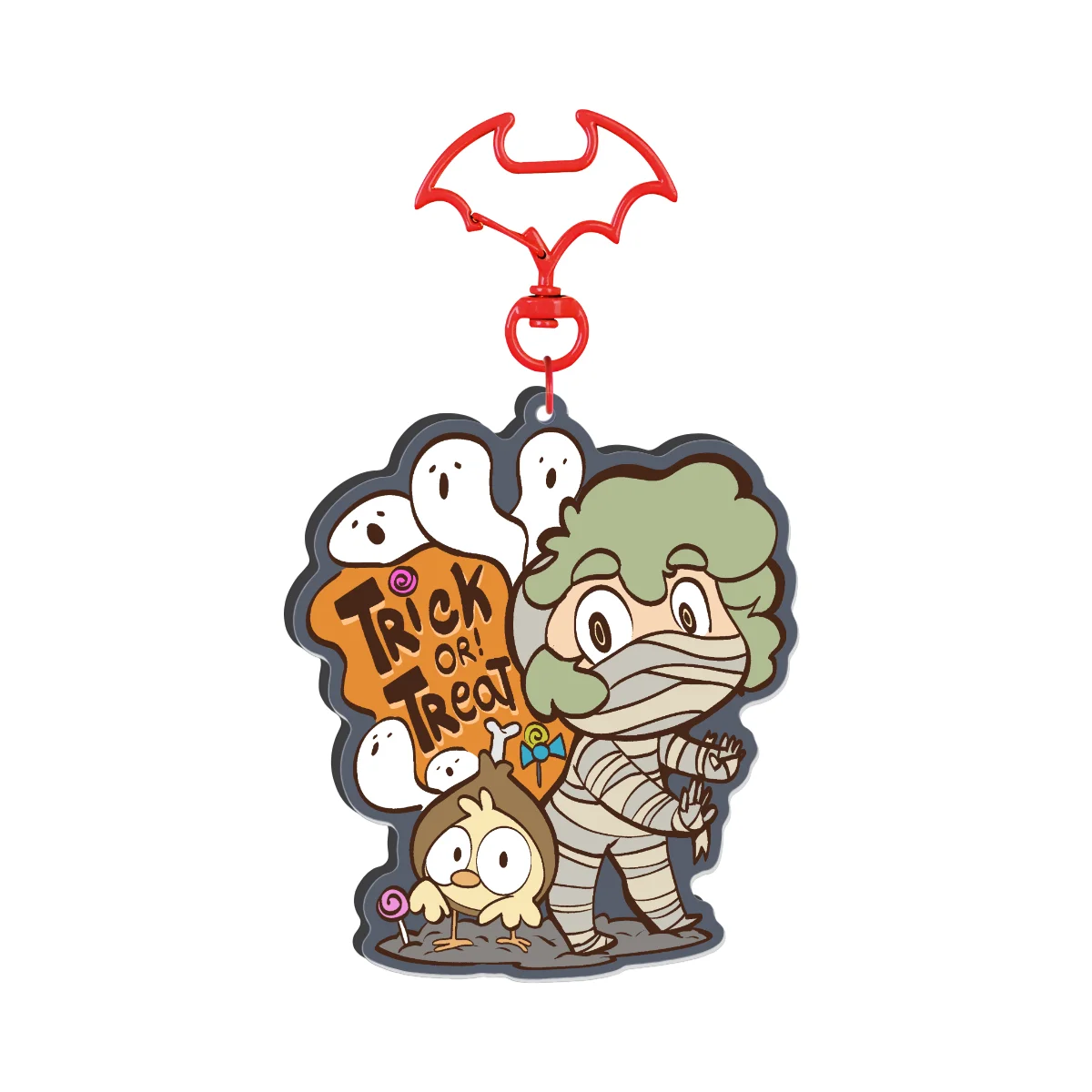 Trick or Treat! Nilly & Pollito's Colored Acrylic Keychains - Halloween Season