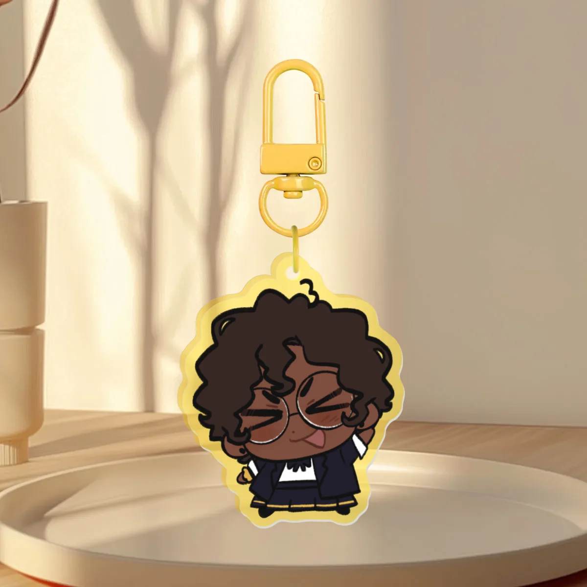 Dawn Colored Acrylic Keychain