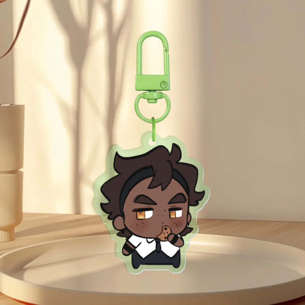 Chips Colored Acrylic Keychains