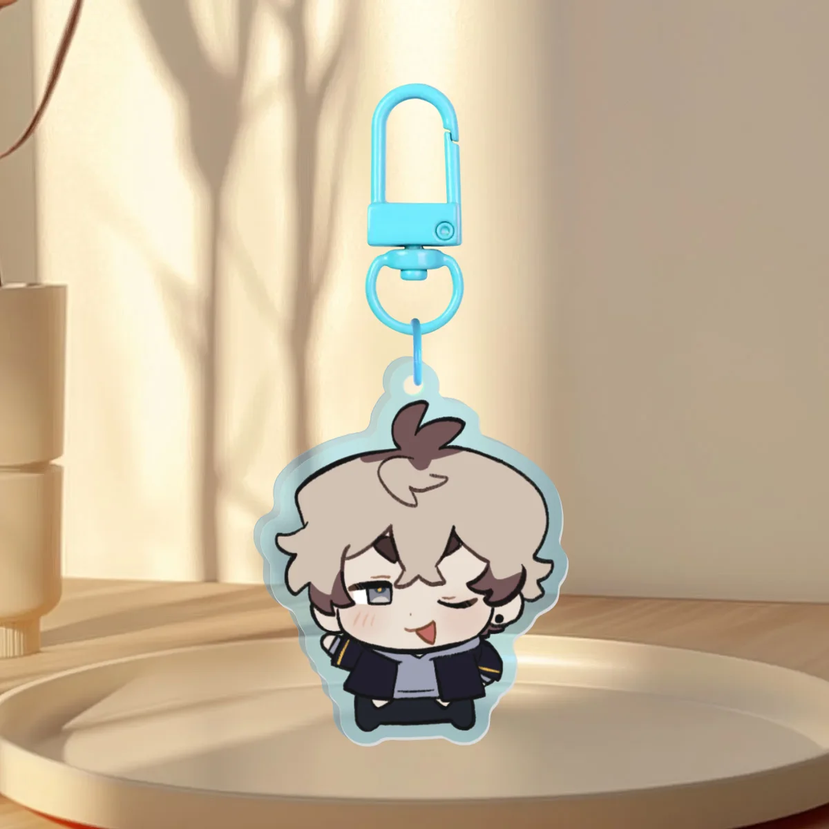 kai  Colored Acrylic Keychain