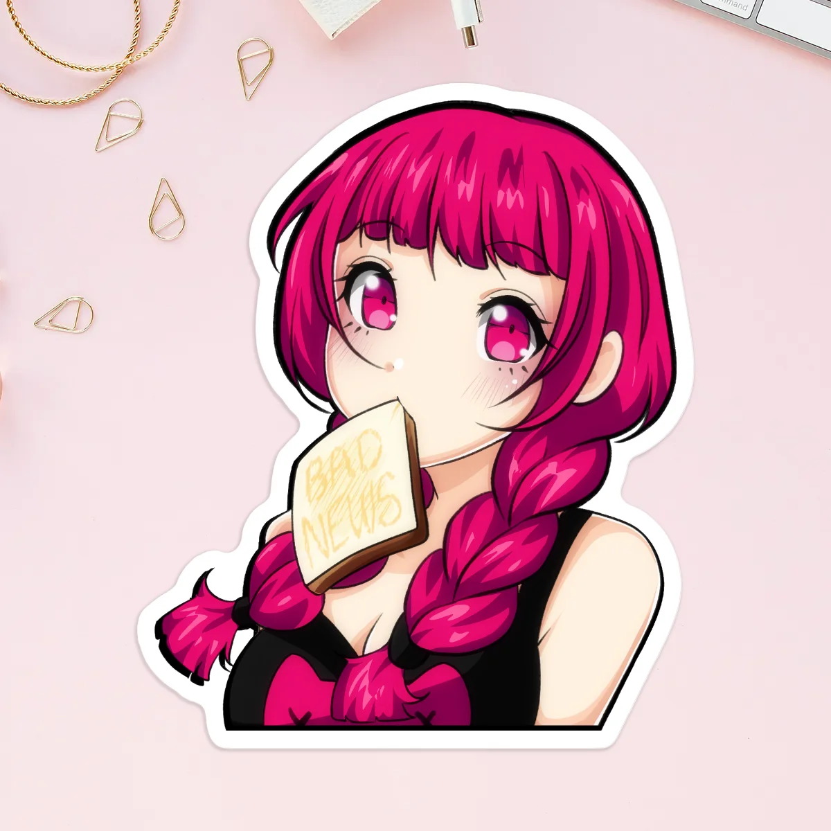 Toast Vinyl Stickers