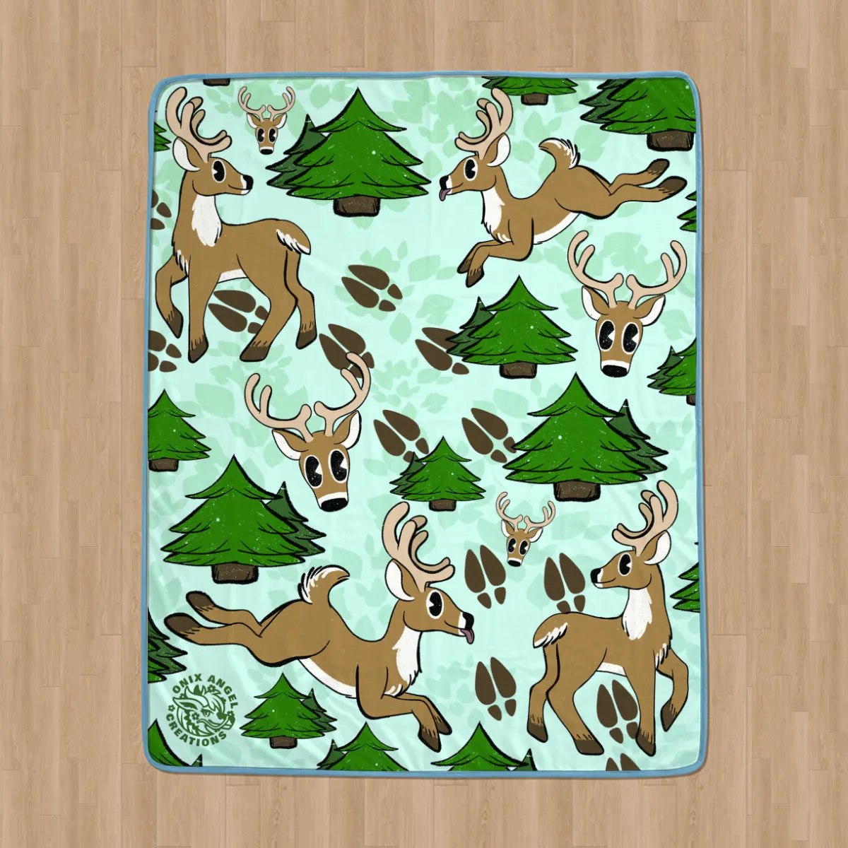Forest Puppy Blanket