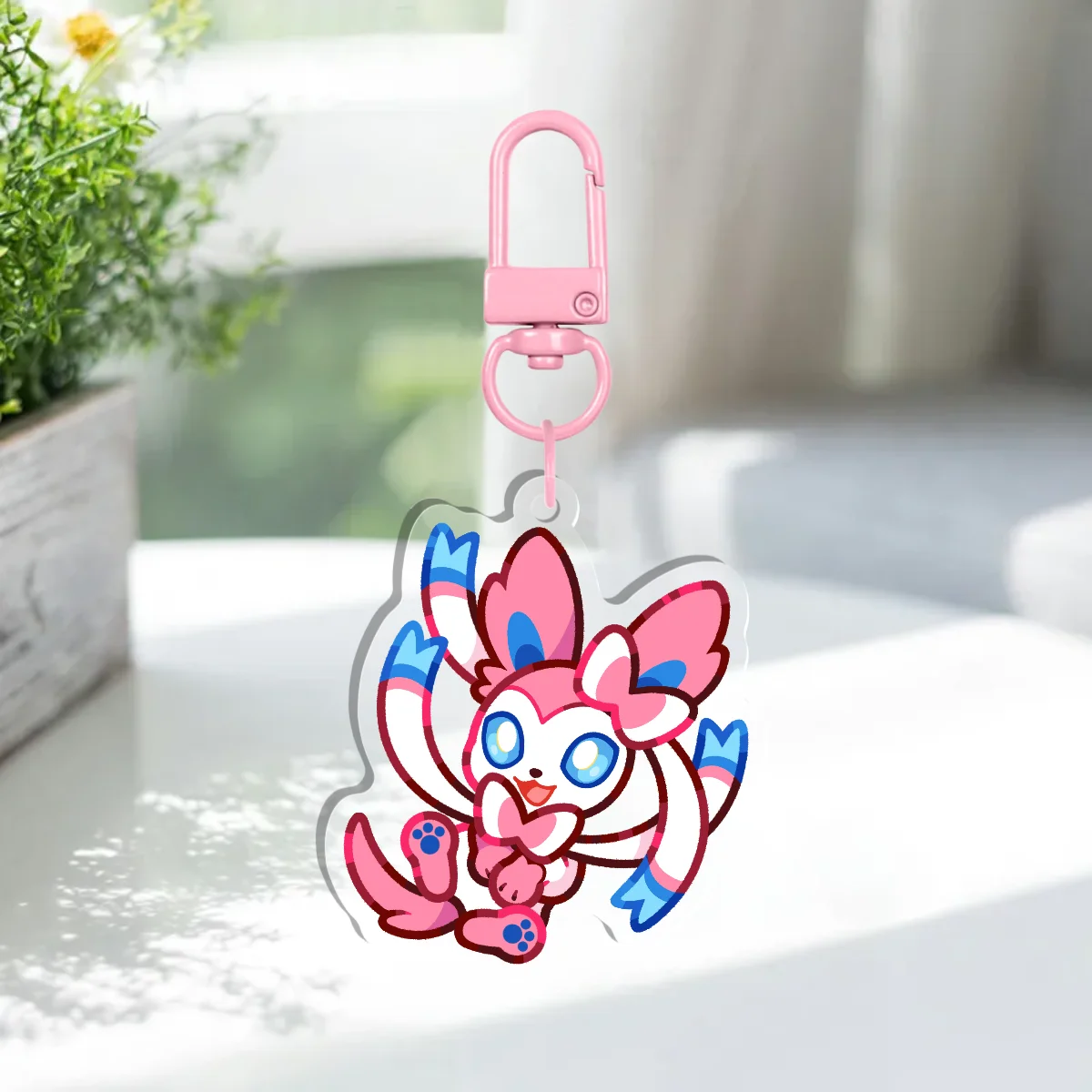 Sylveon Acrylic Keychain