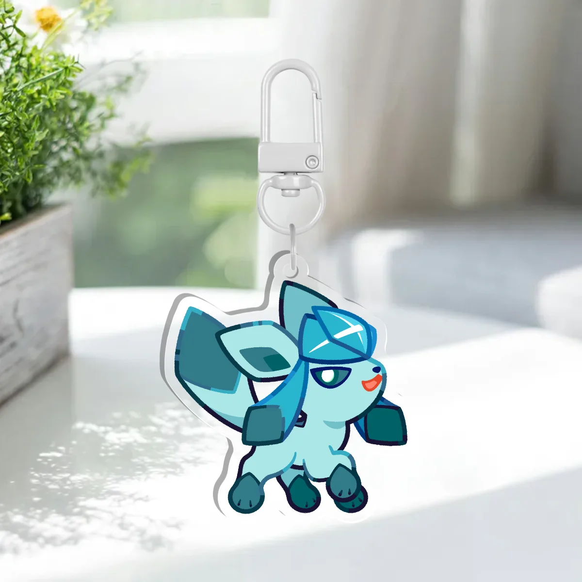 Glaceon Acrylic Keychain