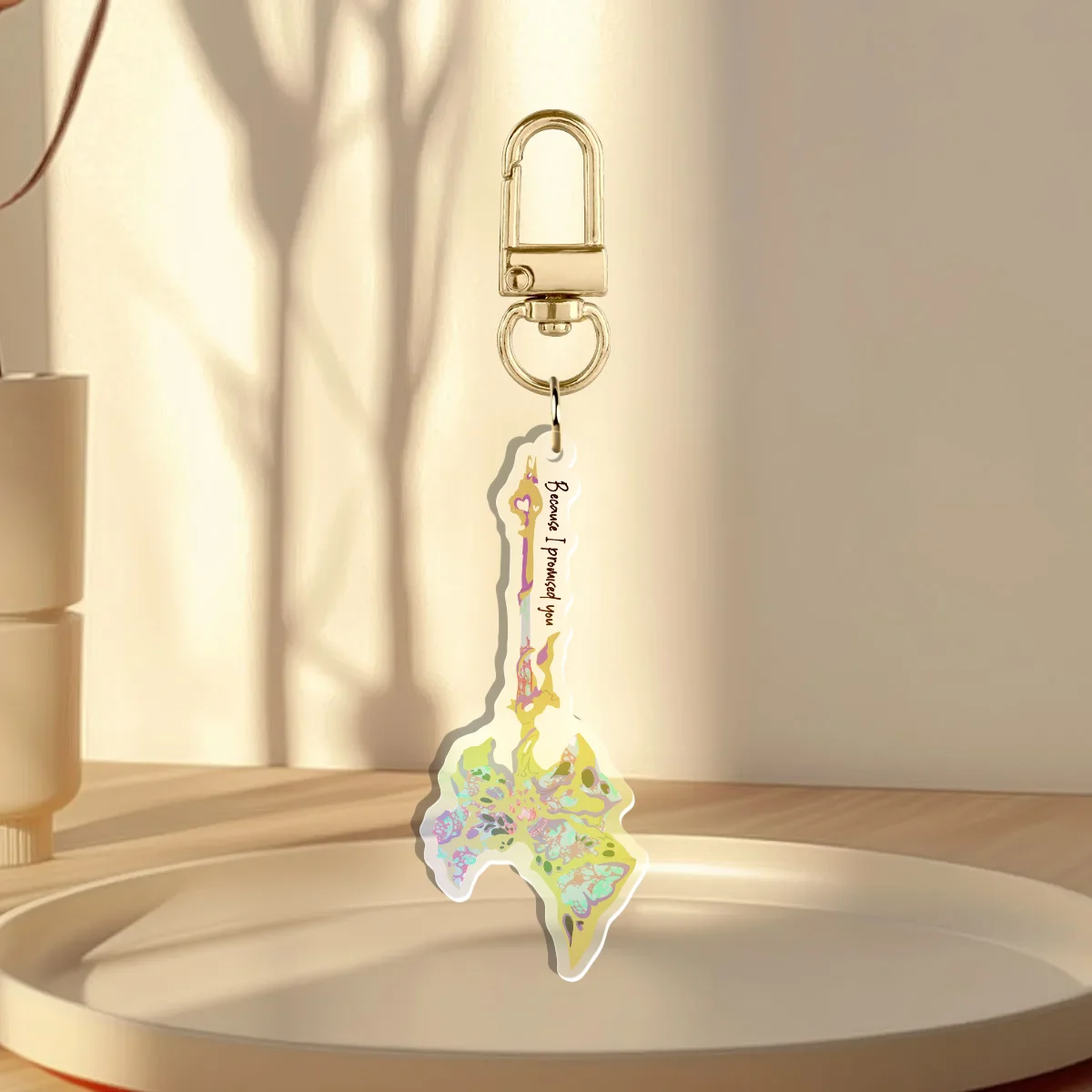 Jayce's Hammer Holo Keychain