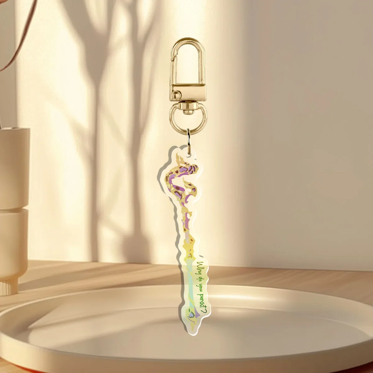 Viktor's Staff Holo Keychain