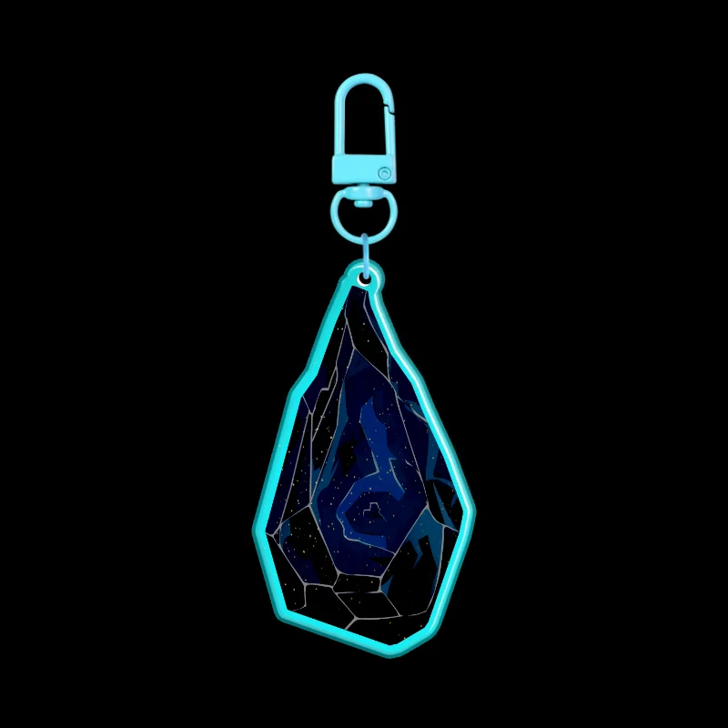 Glow In The Dark Acceleration Rune Acrylic Keychain