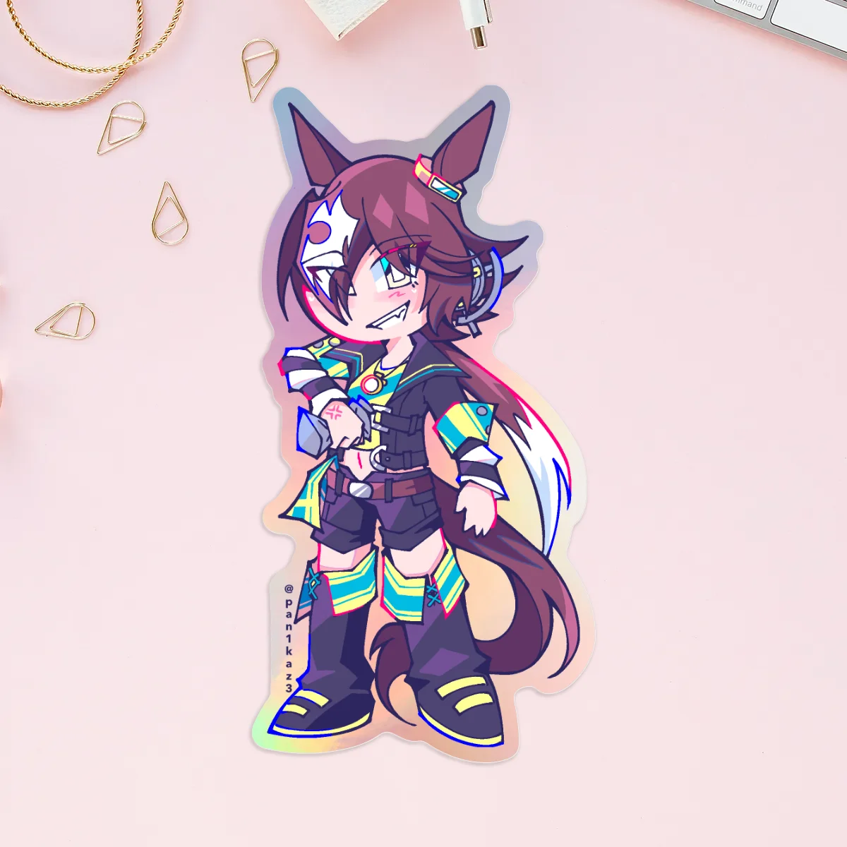 Vodka Holographic Sticker