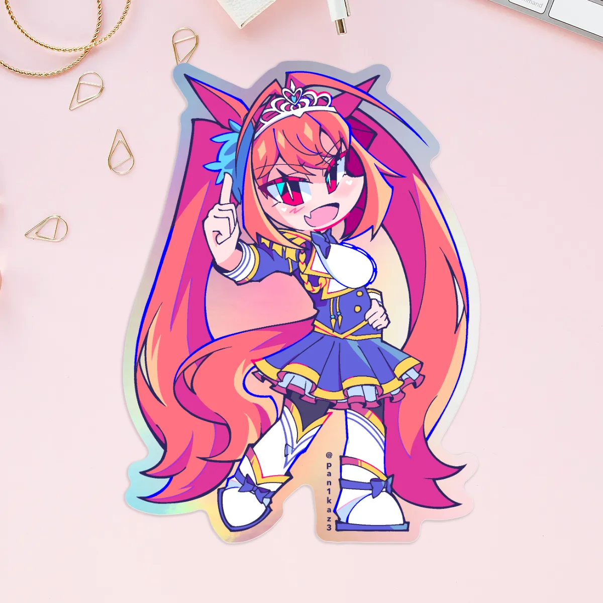Daiwa Scarlet Holographic Sticker