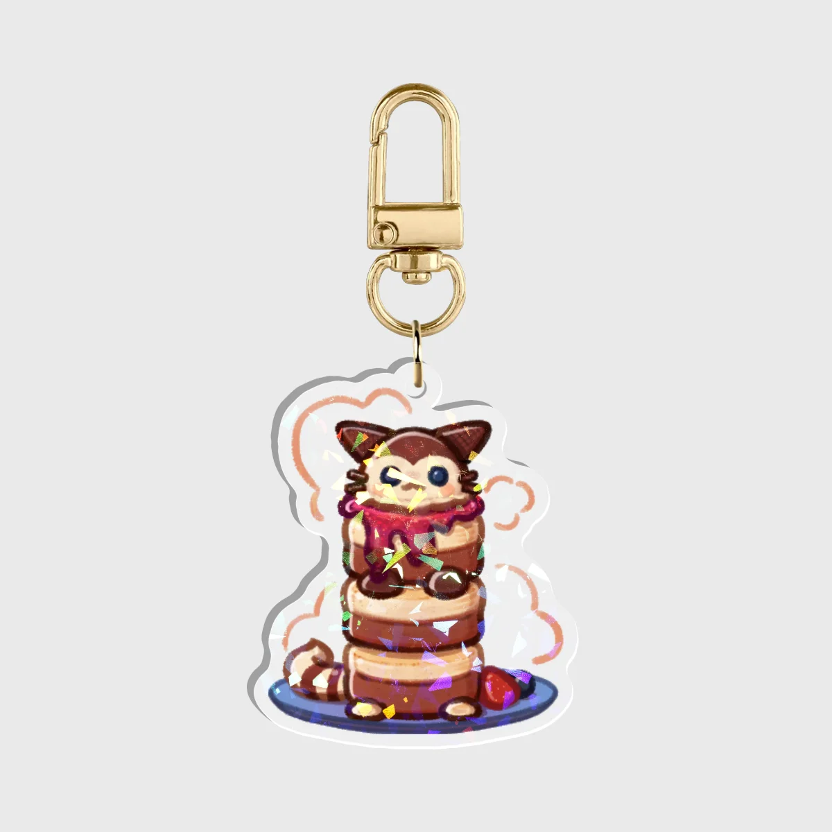 Furret Pancake Keychain 7