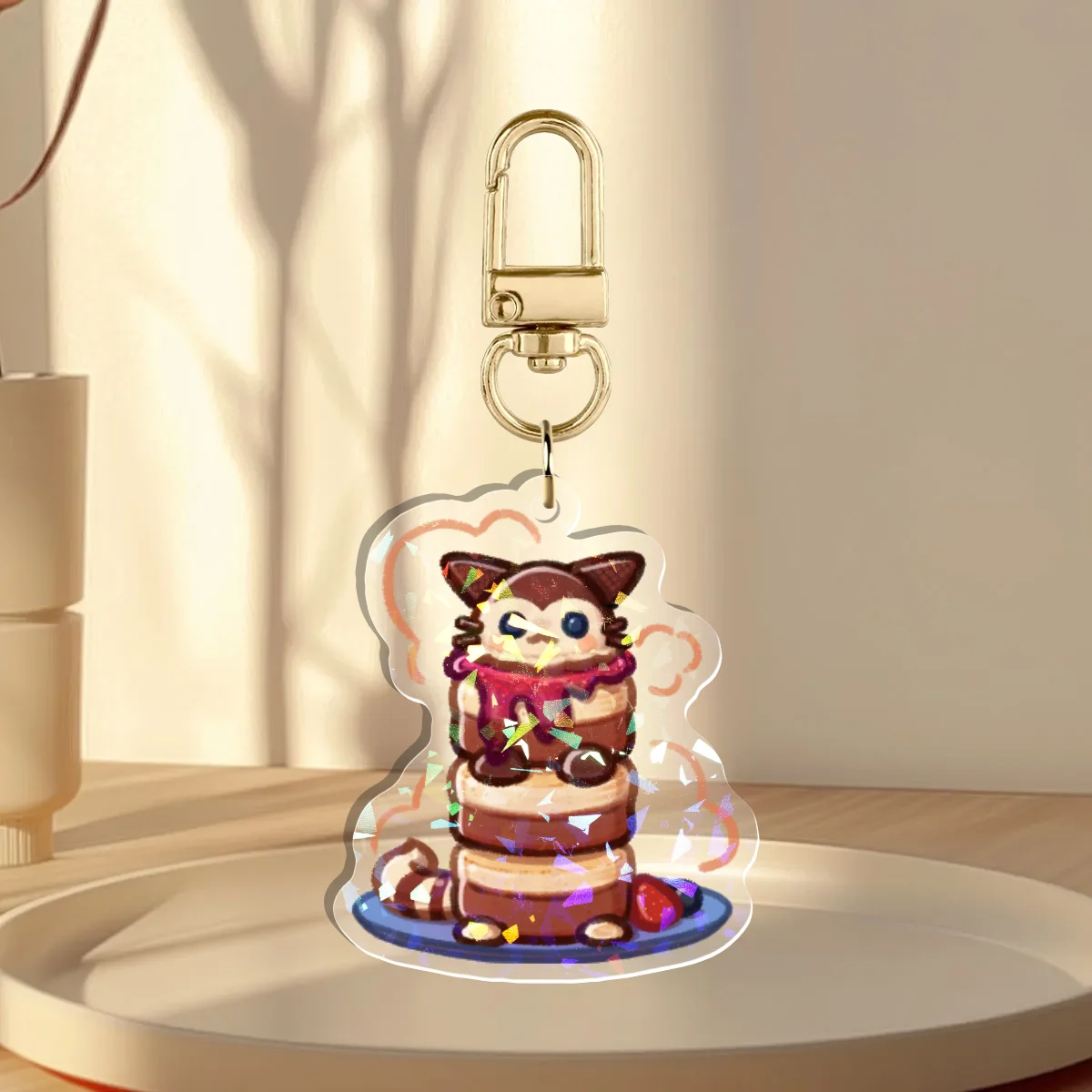 Furret Pancake Keychain 5