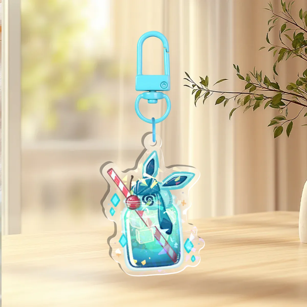 Custom Holographic Keychain 6