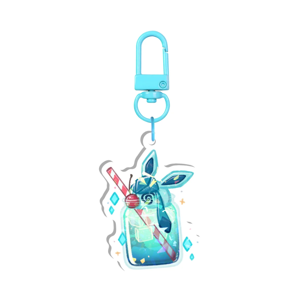 Custom Holographic Keychain 8