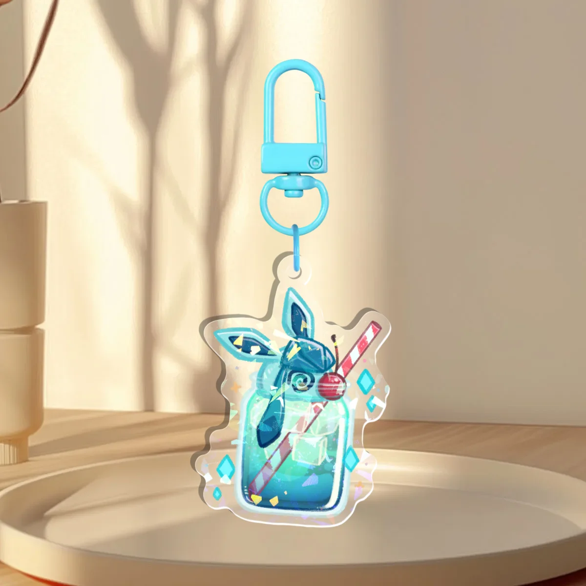 Custom Holographic Keychain