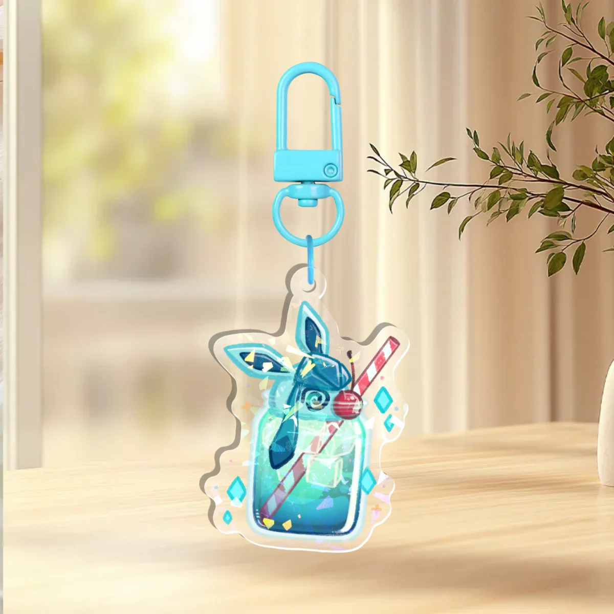 Custom Holographic Keychain 2