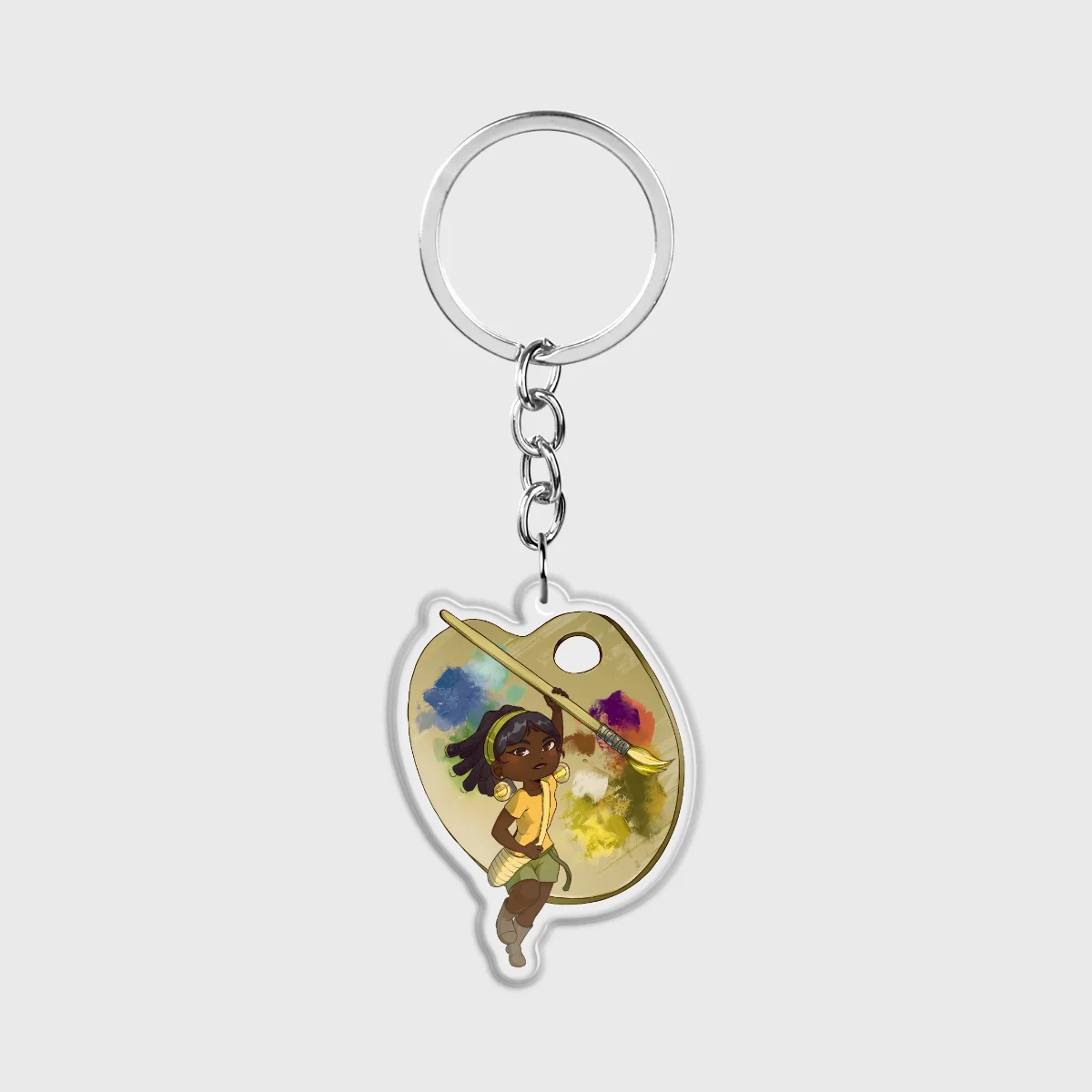 Valentina Ramos Painter Acrylic Keychain