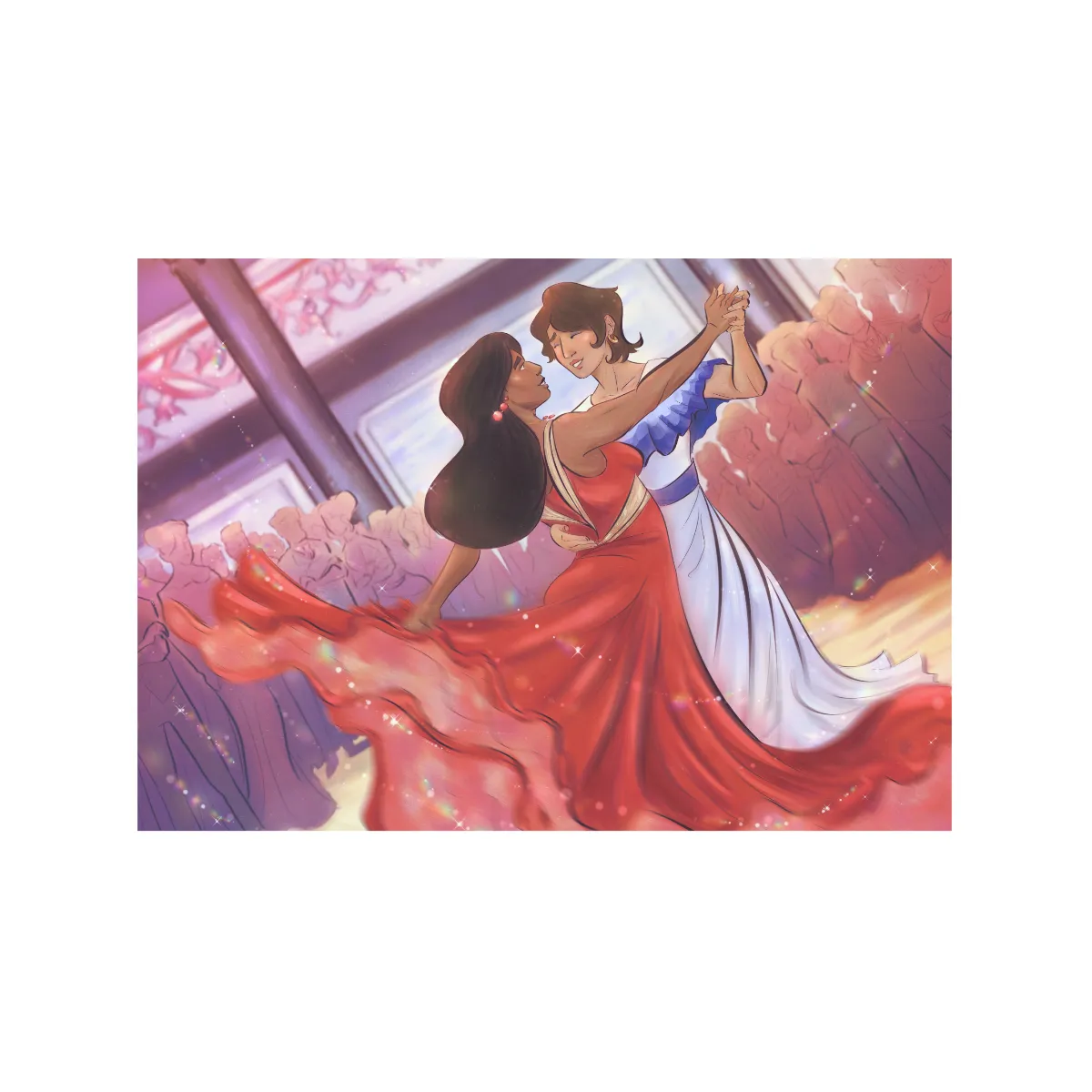Ballroom Scene Art Print