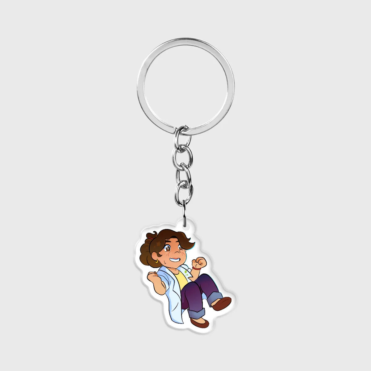 Daya Rojas Lab Outfit Acrylic Keychain