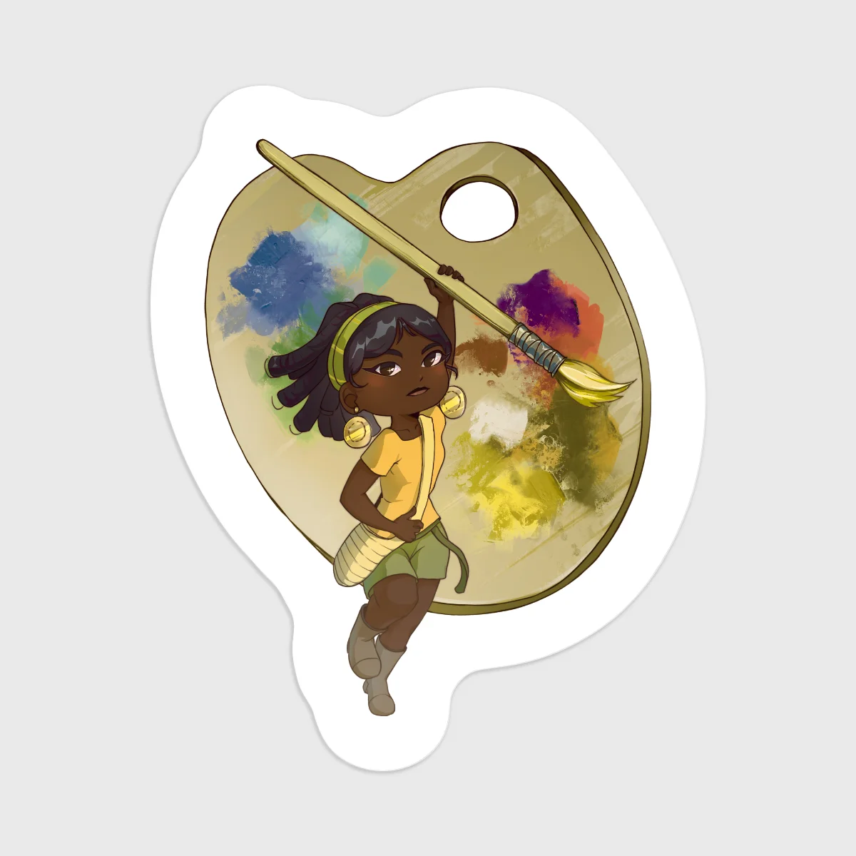 Valentina Ramos Painter Vinyl Stickers (5 stickers)