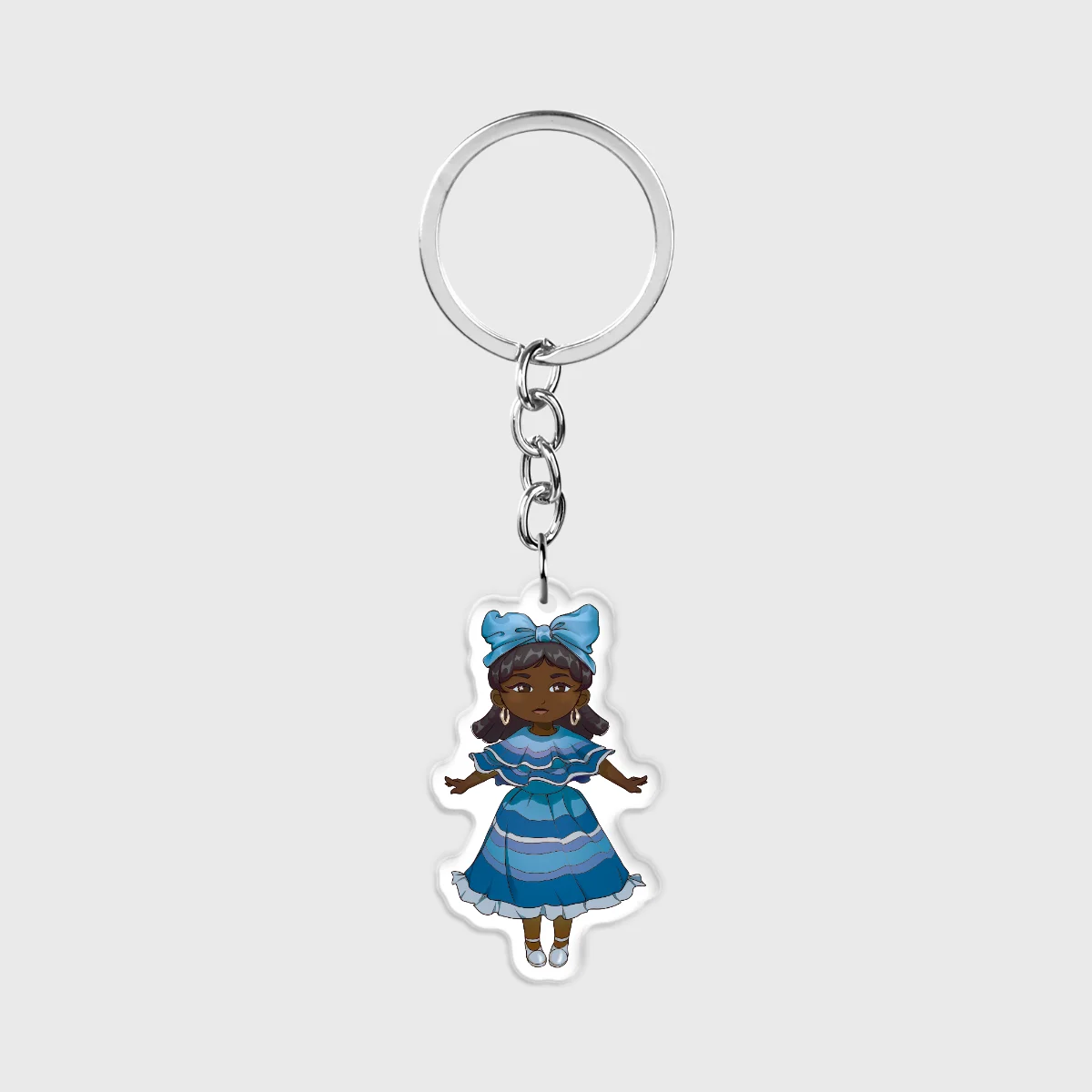 Valentina Ramos Party Dress Acrylic Keychain