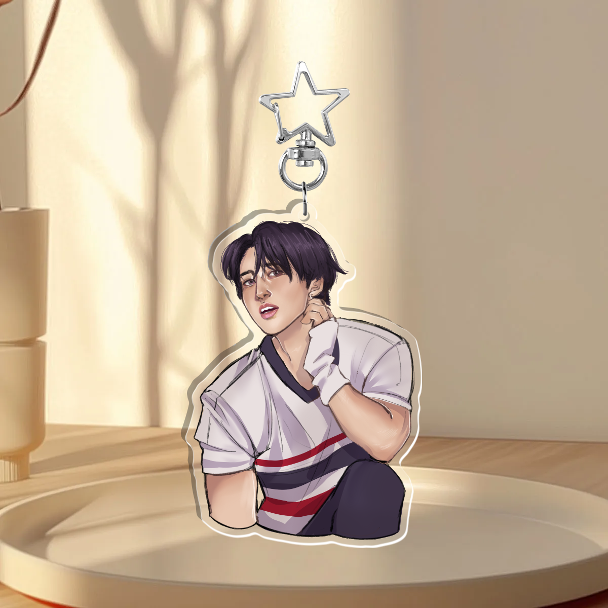 Keychain Han Jisung Stray kids Karma
