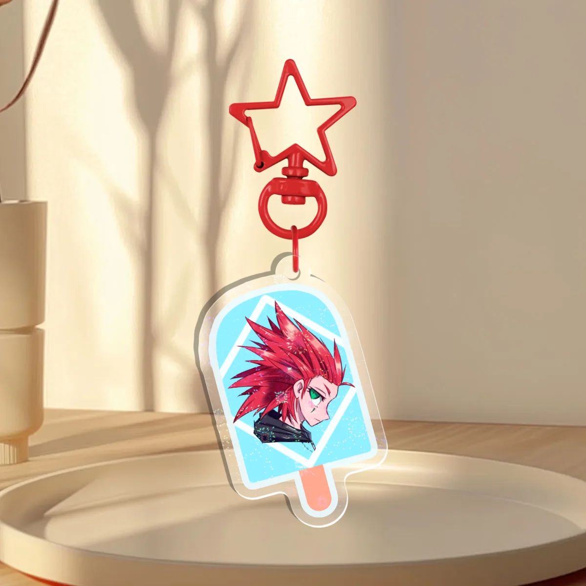 Sea Salt Ice Cream Keychain