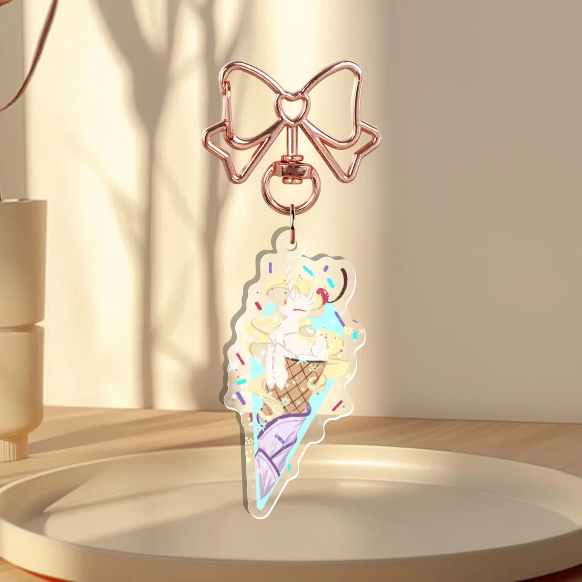 Ice Cream Pone-y Acrylic Keychains