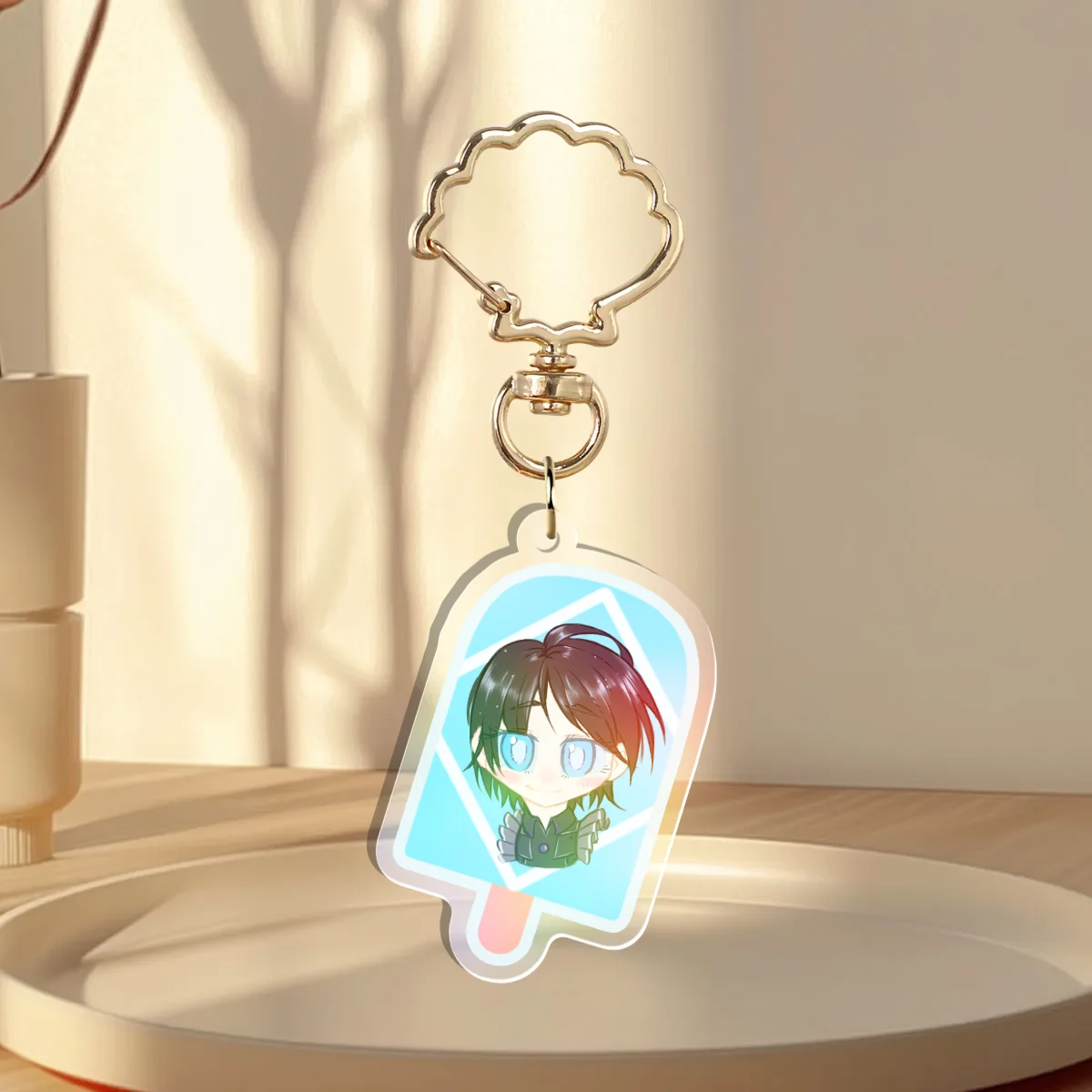 Sea Salt Ice Cream Keychain {No. I}