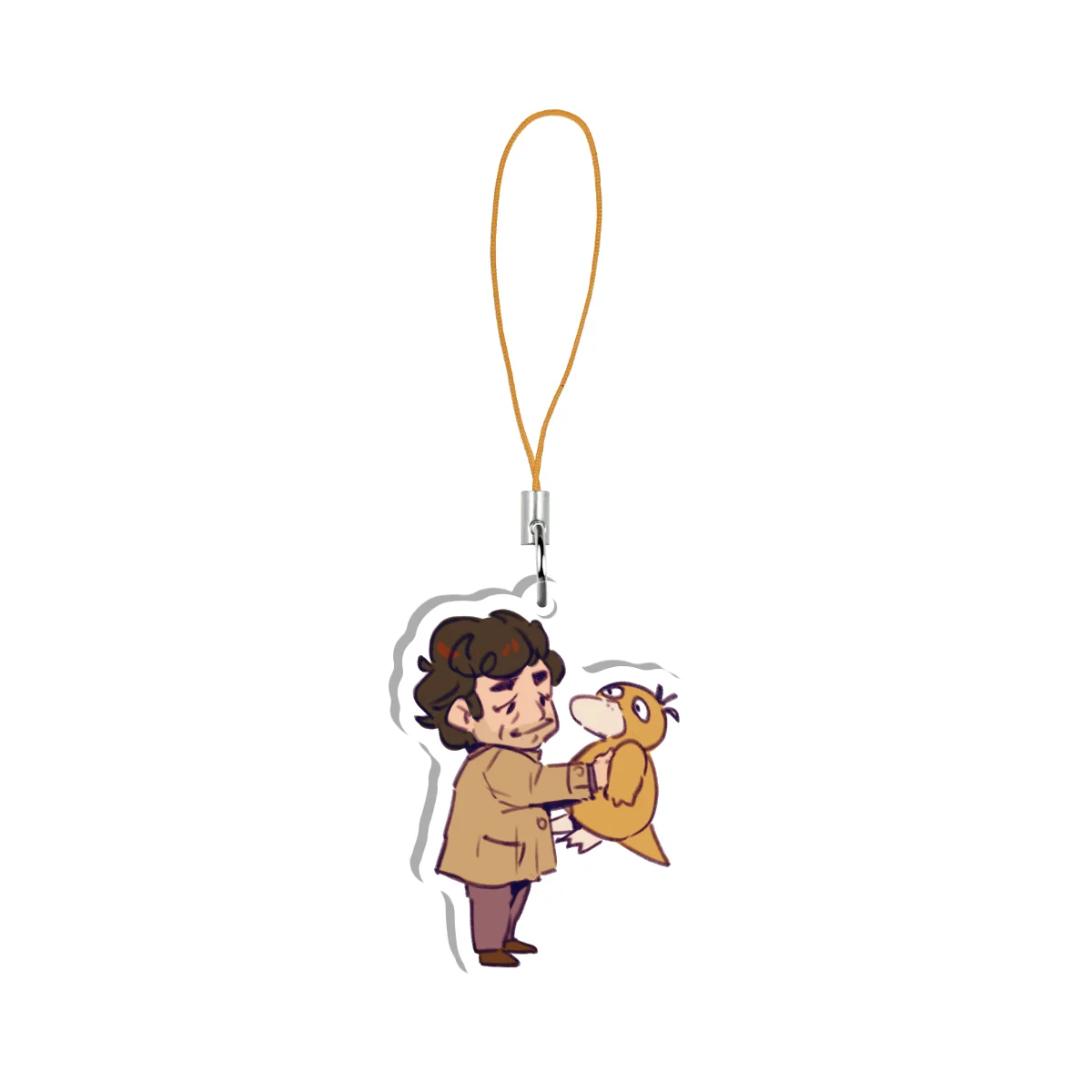 COLUMBO & PSYDUCK: Clear Acrylic Keychain