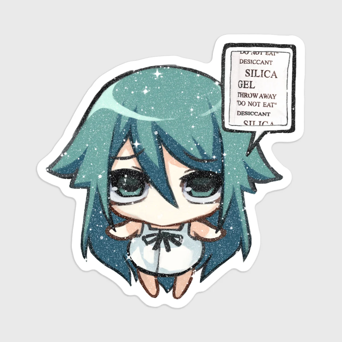 Silica pls - Saya no Uta Sticker (10pcs)