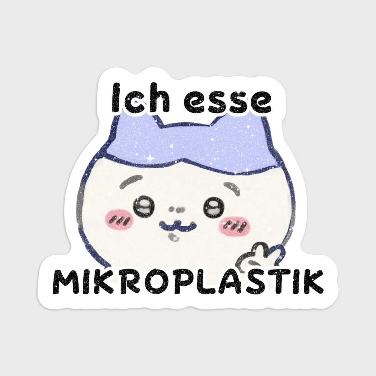 Hachiware - Mikroplastik Stickers (5pcs)