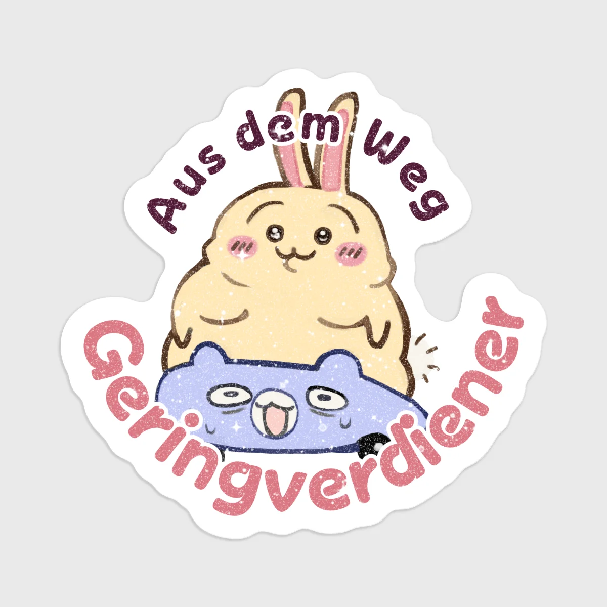 Usagi - Geringverdiener Stickers (5pcs)