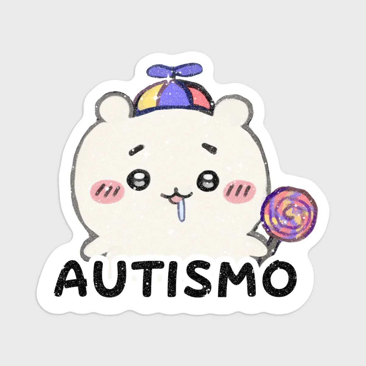 Chiikawa - Autismo Stickers (5pcs)