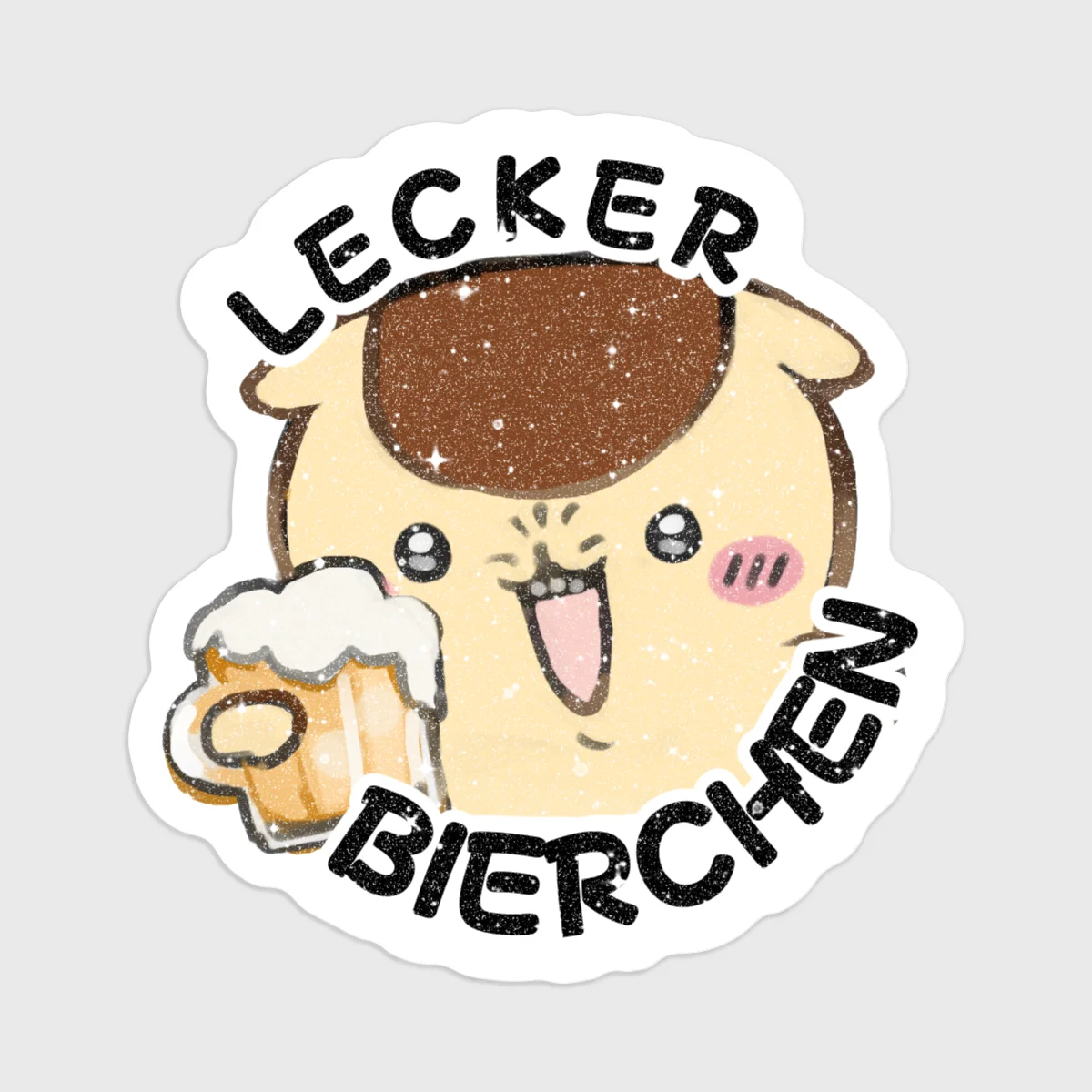 Kurimanju - Lecker Bierchen Stickers (5pcs)