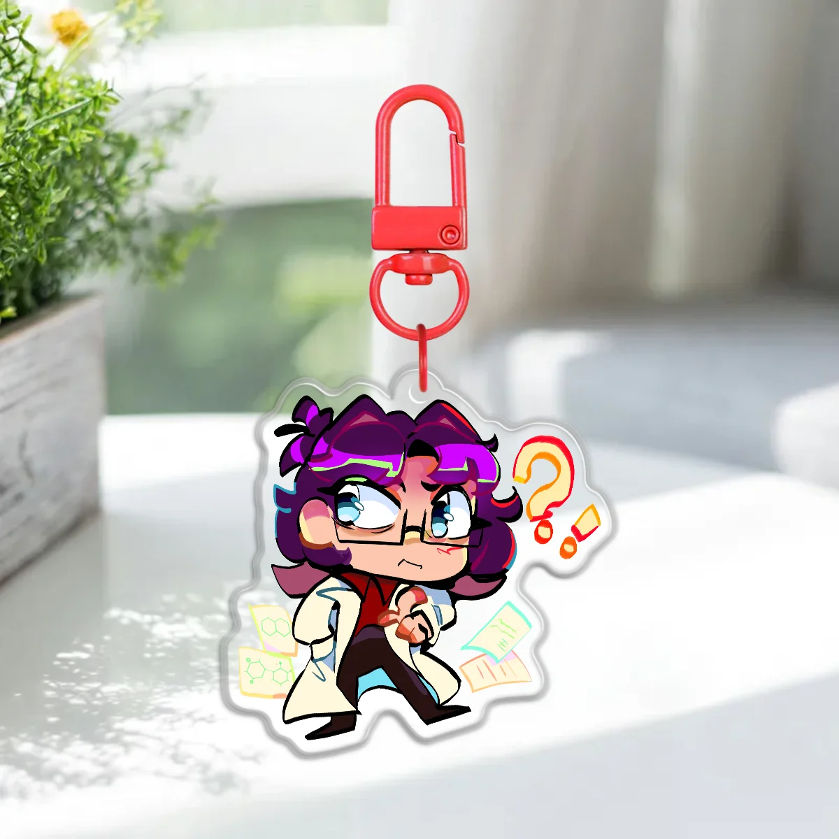 Nora | Wizard and the Scientist Acrylic Keychain
