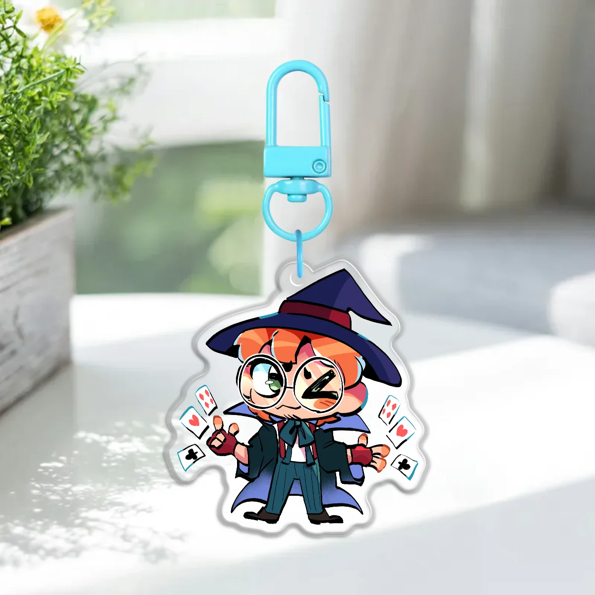Alex | Wizard and the Scientist Acrylic Keychain