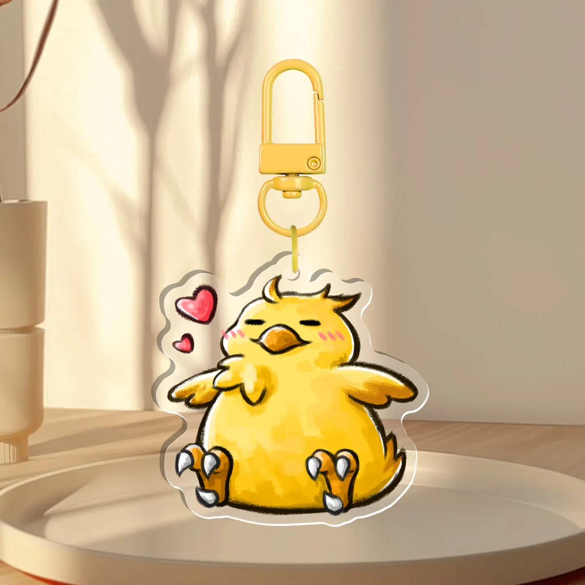 Fat Chocobo Keychain