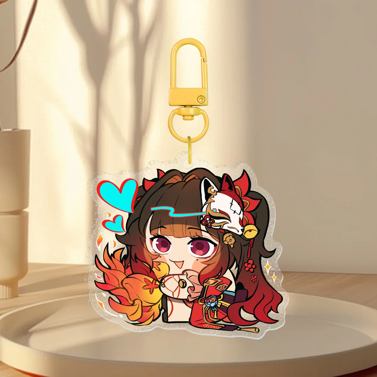 [HONKAI STARRAIL SERIES] Sparkle Glitter Acrylic Keychain