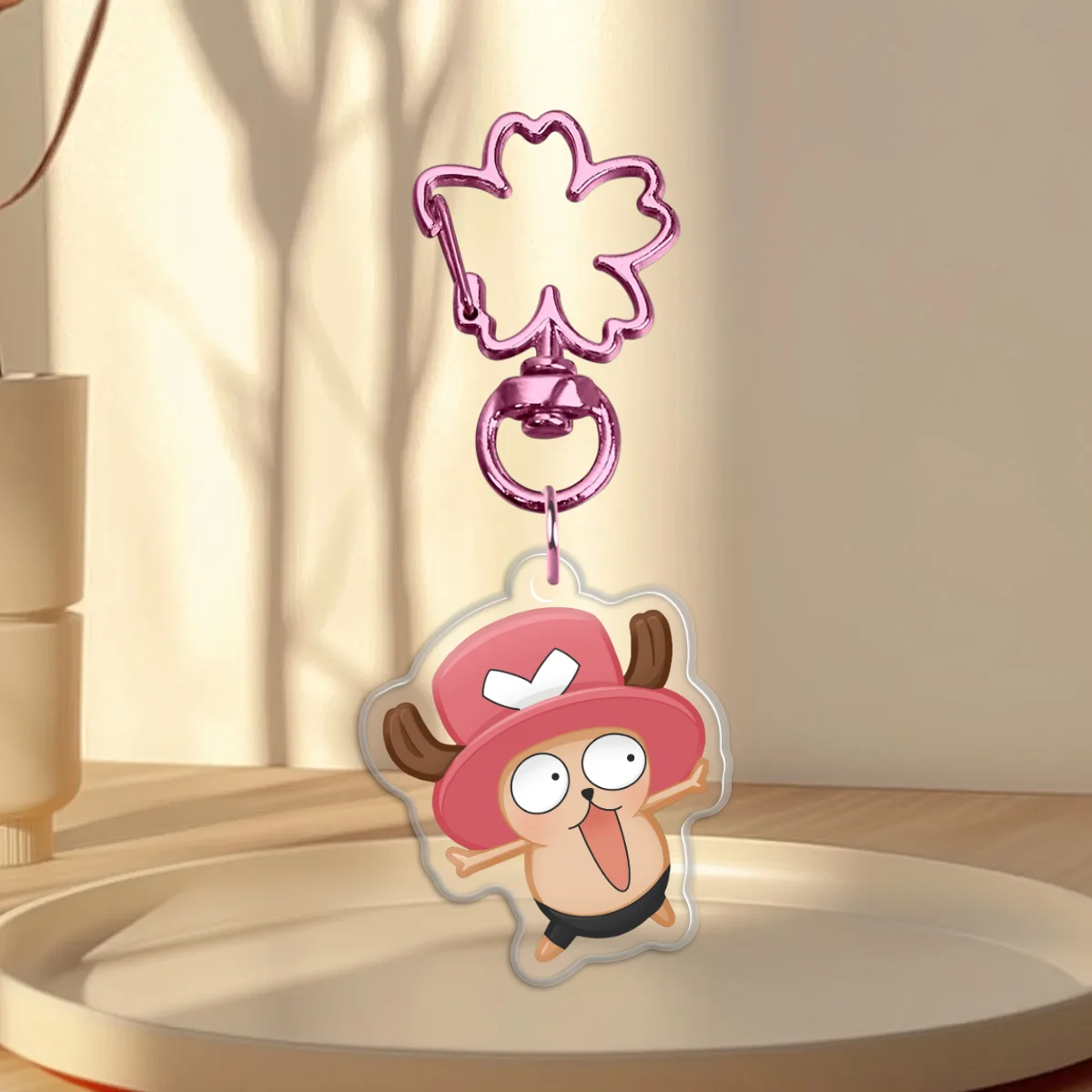 Chopper Clear Acrylic Keychain
