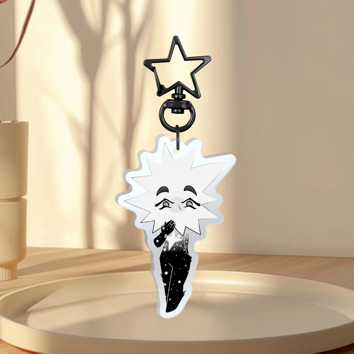 In Stars And Time - Loop Mirror Keychain