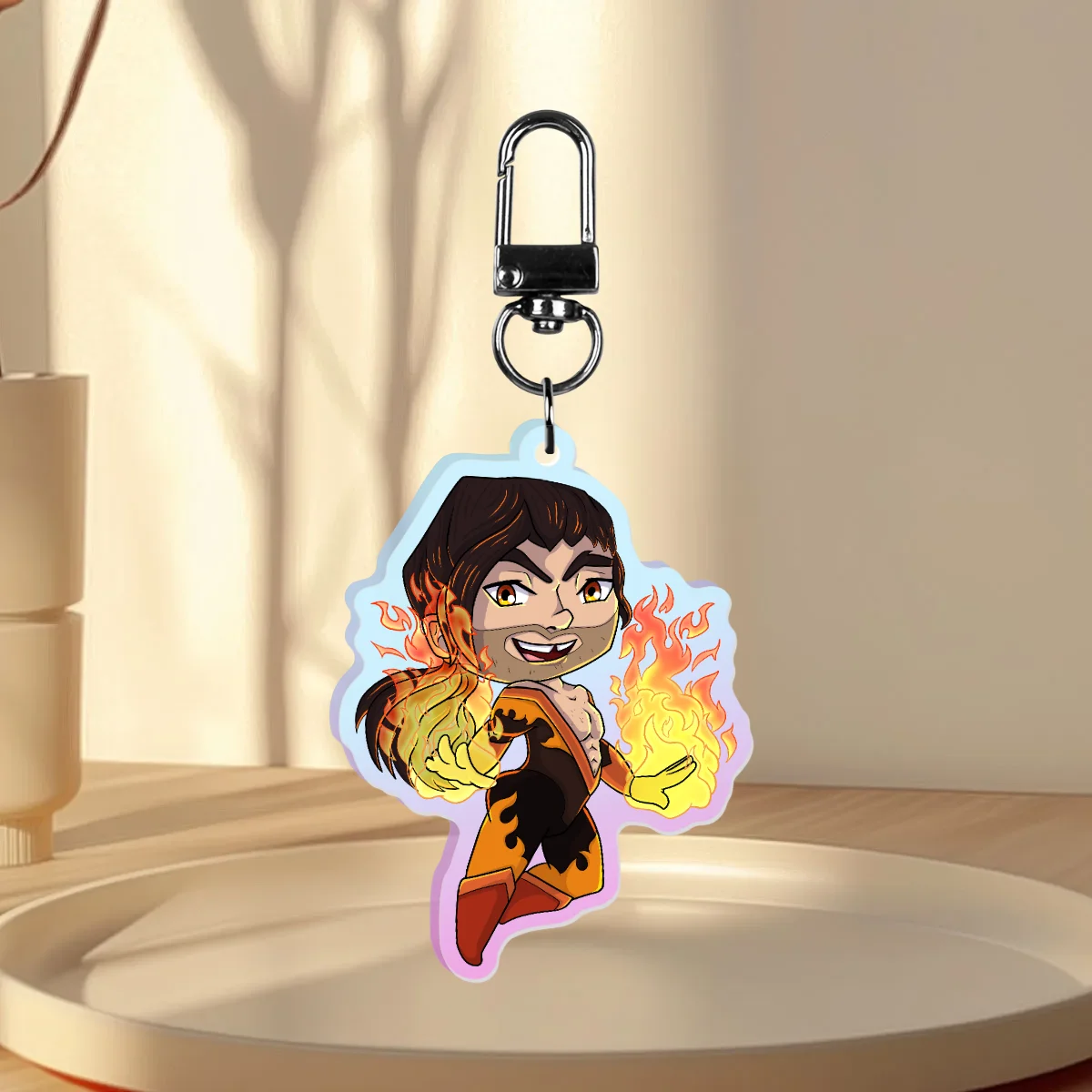 Dispatch - Flambae Holographic Keychain