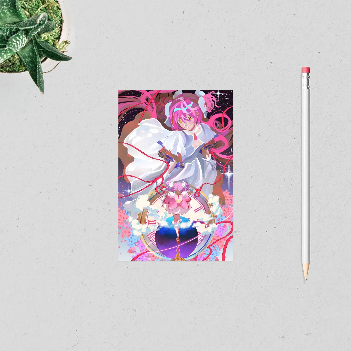 Madoka + Madokami | Postcards