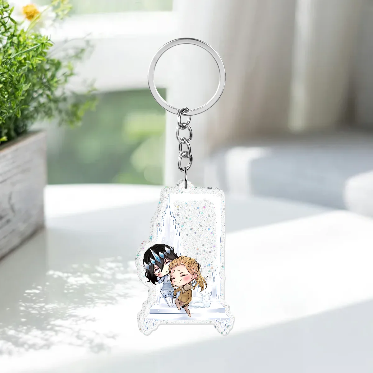 [BNHA] Erasermic Ice King AU Keychain