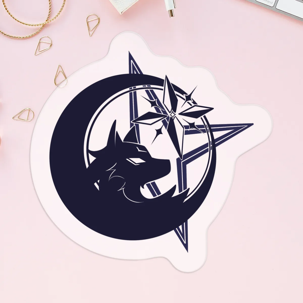 (N) Empyrean Guild Mark Clear Stickers